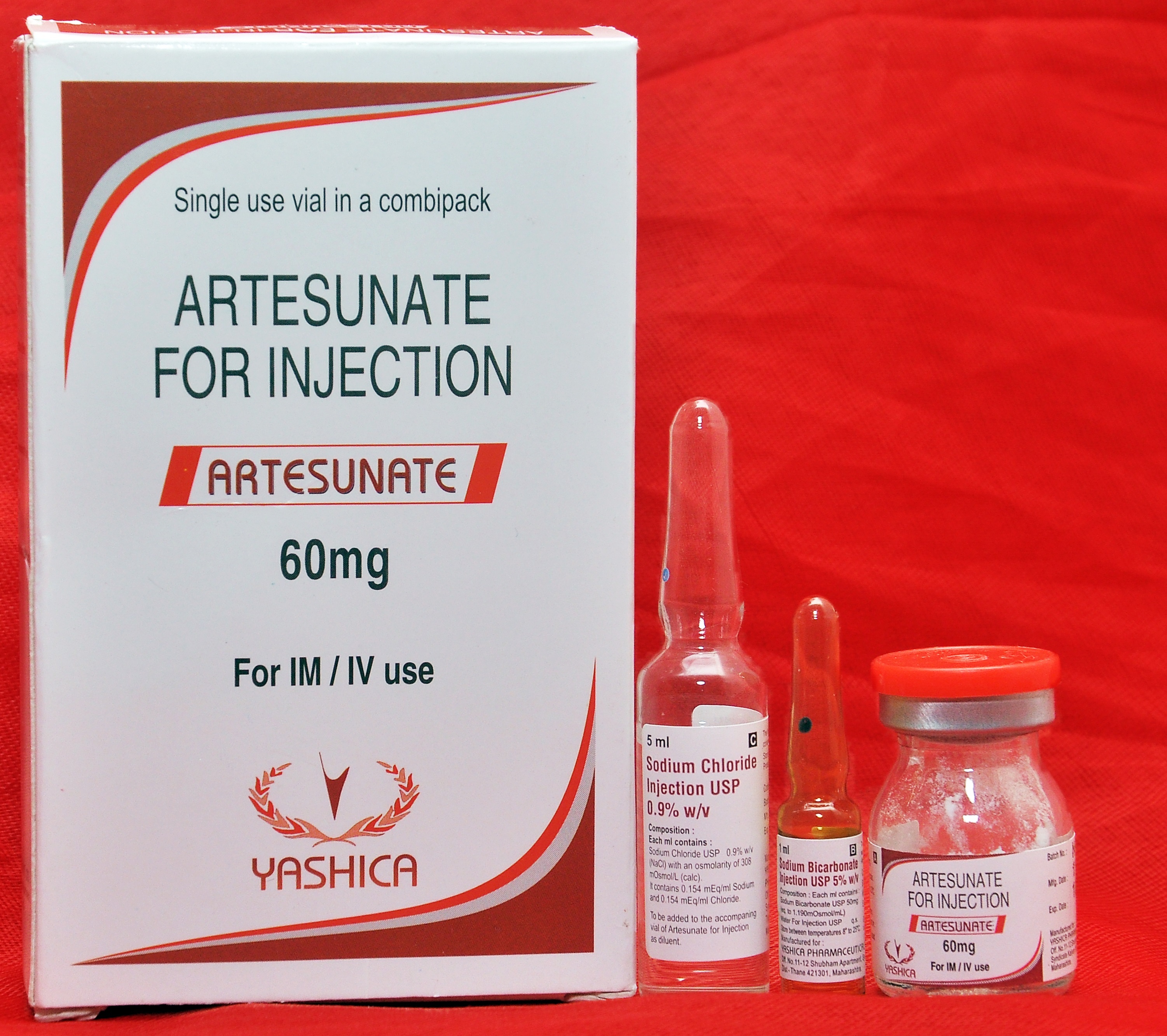 Artesunate Injection By Yashica Pharmaceuticals Pvt. Ltd.
