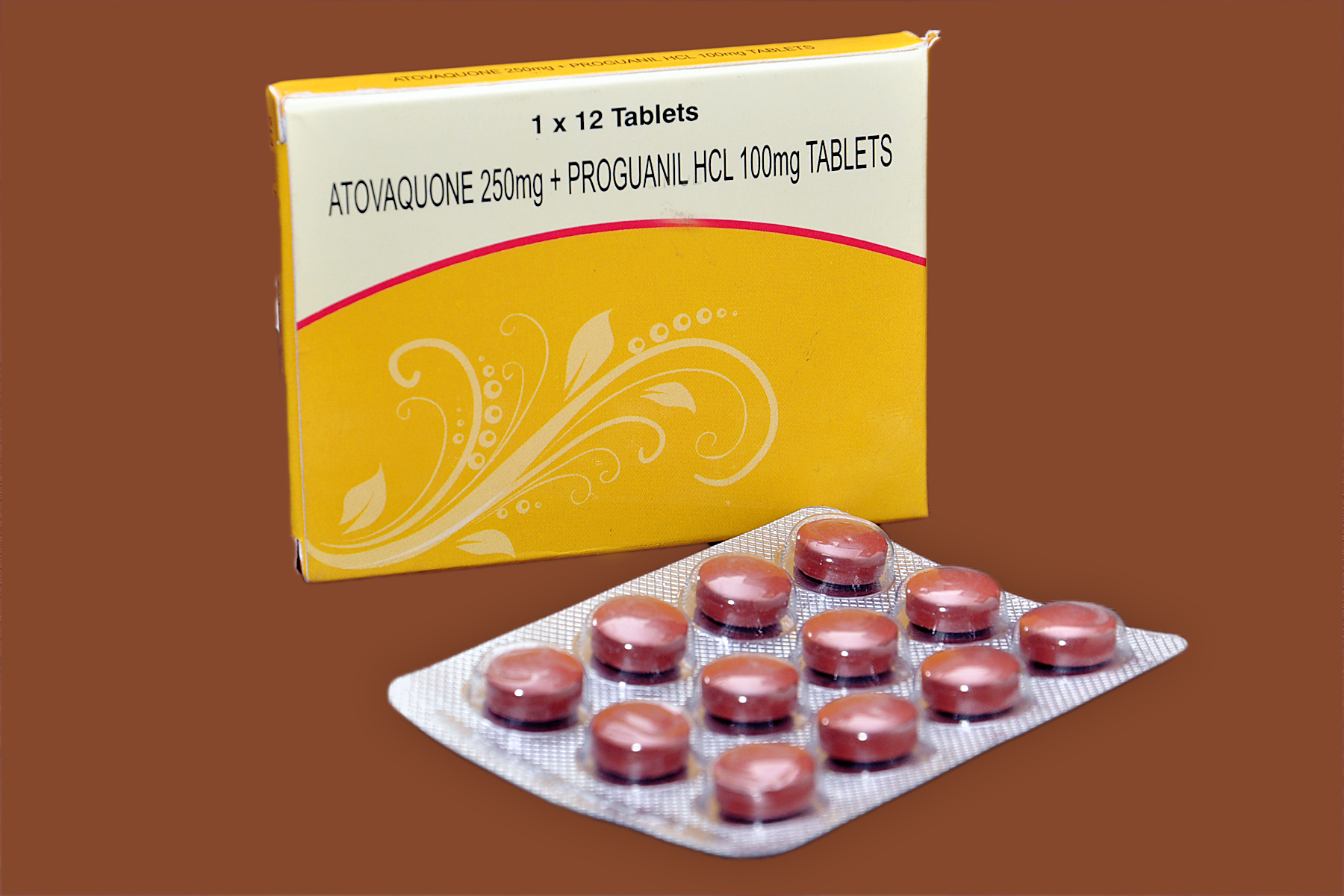 Atovaquone And Proguanil Tablets