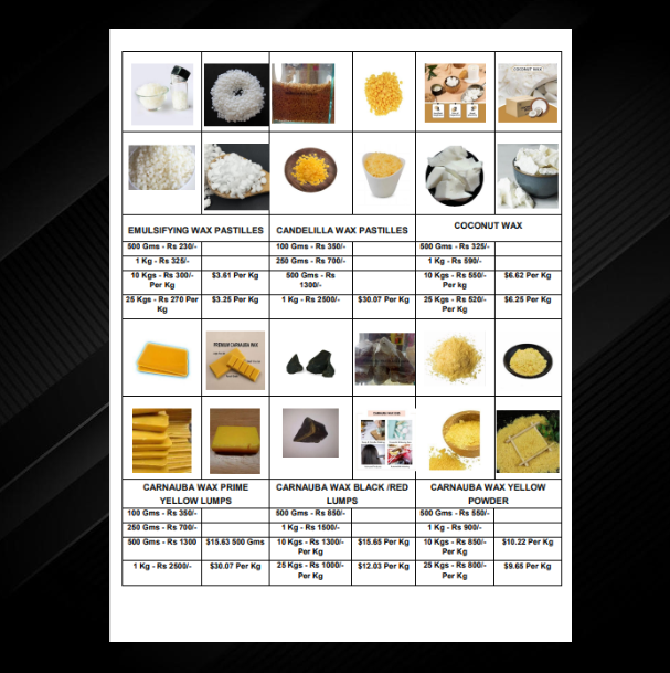 Emulsifying Wax Non-ionic Slab