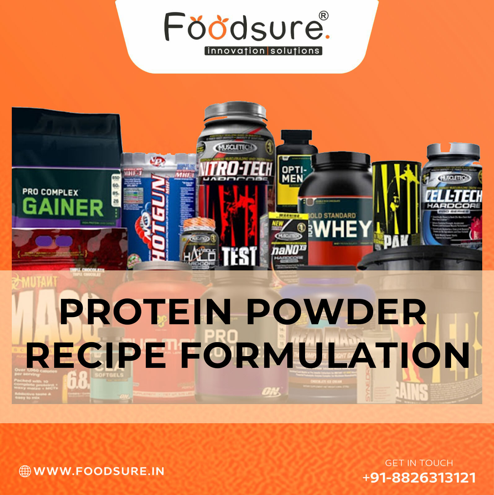 Protein Powder Recipe Formulation at Best Price in Delhi | Foodsure