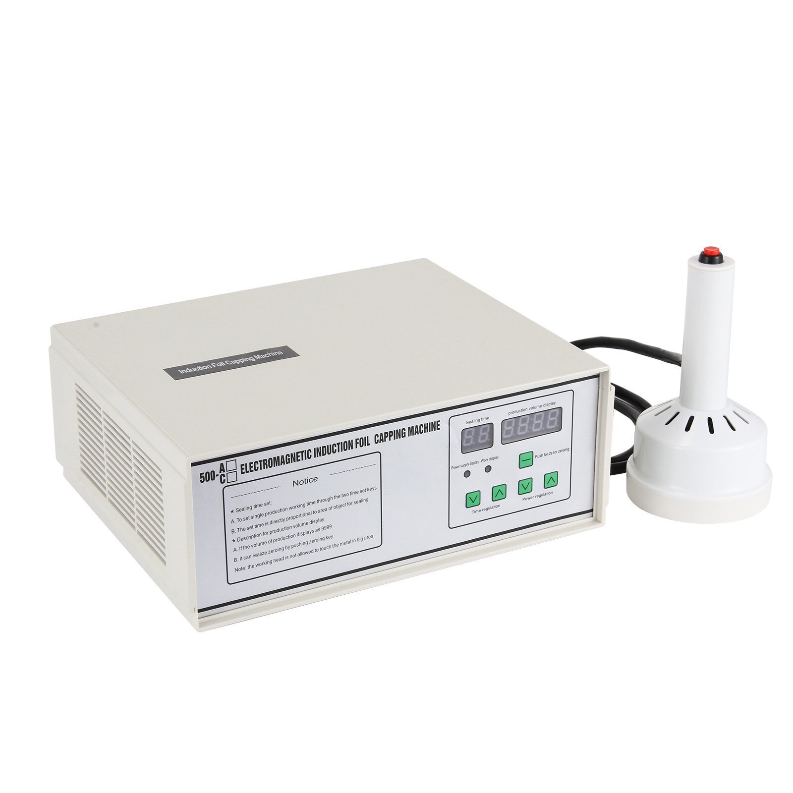 Manual Electro Magnetic Induction Capper Machine