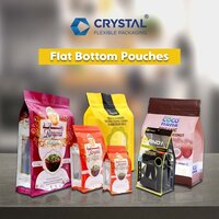 ग्लॉसी/मैट फ्लैट बॉटम पाउच