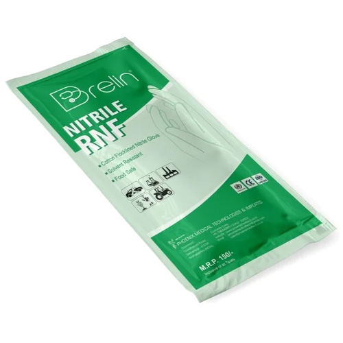 Chemical Resistant Glove - Nitrile Green Medical Grade Disposable Sterilized | 1-year Warranty Optimized For Medical Usage