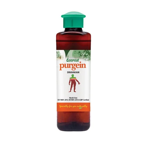 Everest Purgein - 500 mg Adult Capsules | Daily Dosage of 1 Capsule After Meal, Easy-to-Consume Format
