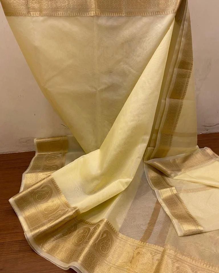 Pure Organza Weaving Saree