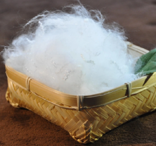 Micro Denier Down-like Polyester Staple Fiber For Filling