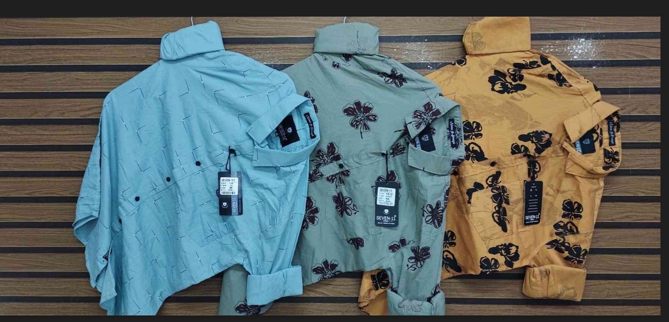 Mens Full Shirts - Size M, L, Xl | Breathable, Comfortable, Lightweight, Relaxed Fit, Wrinkle Free