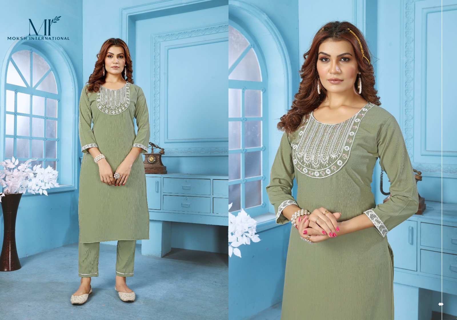 Cotton Kurti - Color: Red