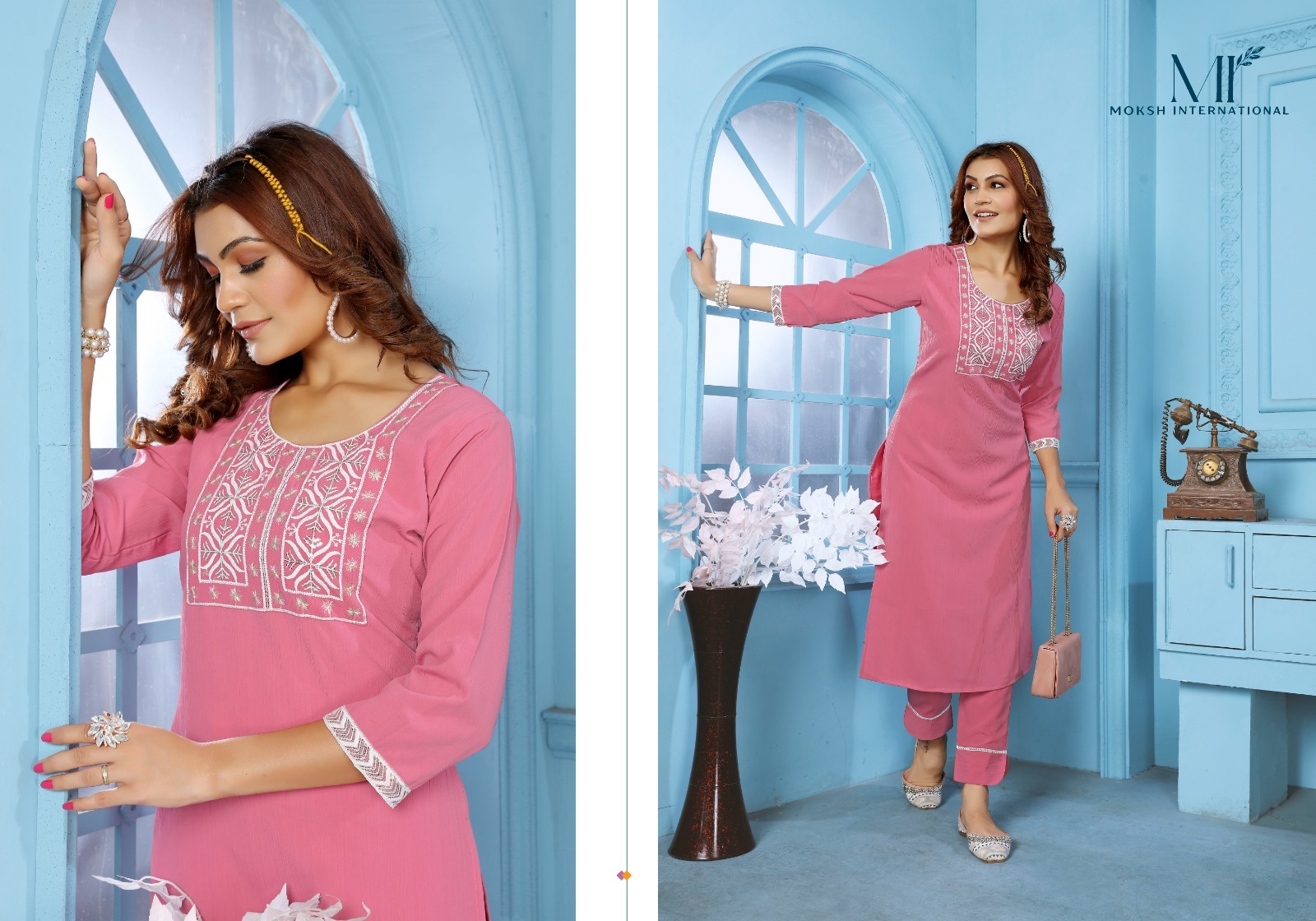 Cotton Kurti - Color: Red