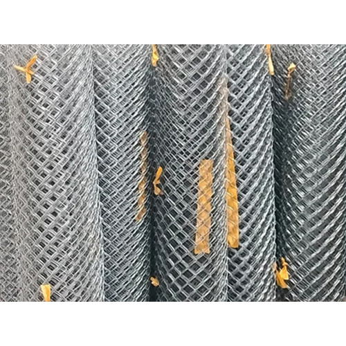15 Meter Galvanized Chain Link Fencing - GI Coated, 15m Length, Silver, 9 Feet Height, 2x2 Inch Mesh, 3 mm Wire Diameter, 8-14 Gauge | For Agriculture, Boundary Protection, Industrial Usage