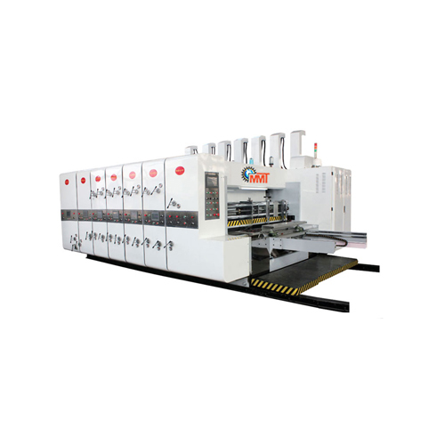 White Mmt Series Automatic Computerized Printer Slotter Die Cutter Machine