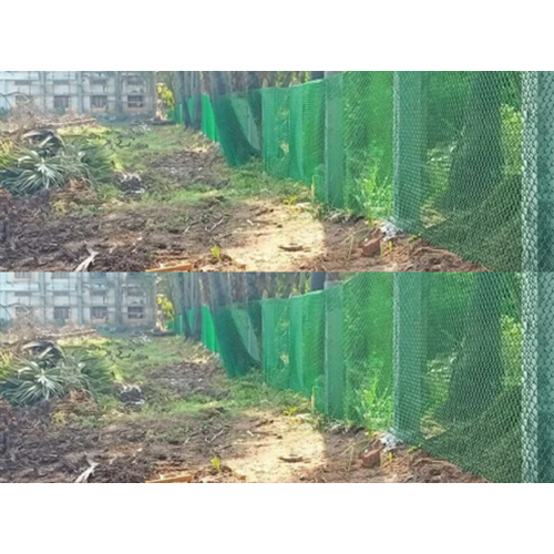 Pvc Coated Gi Chain Link Fencing - Iron, 50 Feet Length X 5 Feet Width, Green, 3 Mm Thickness, Diamond Hole Shape | Application: Agriculture Field, Industrial Use, Warranty Included