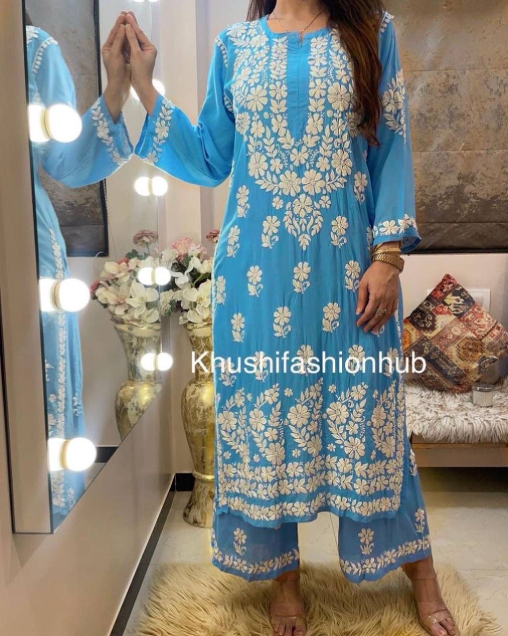 Embroidery Kurti By Fabzone Exporter