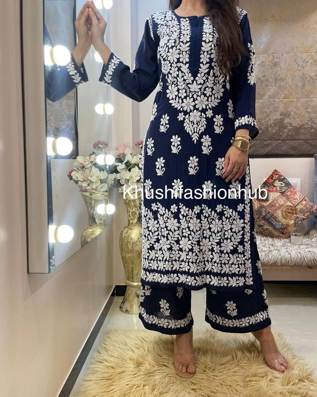 Embroidery Kurti By Fabzone Exporter