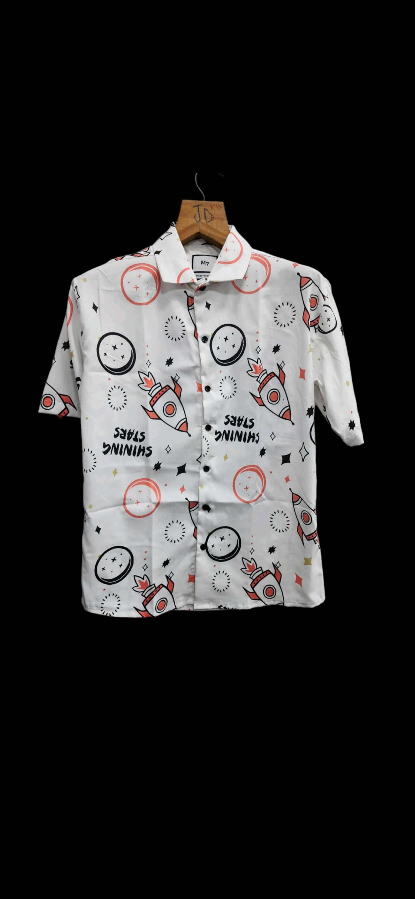 Mens Half Shirts - Satin Material, Sizes M, L, Xl, Color Black, Half Sleeve, Drop Shoulder Style | Perfect For Casual, Office & Semi-formal Wear