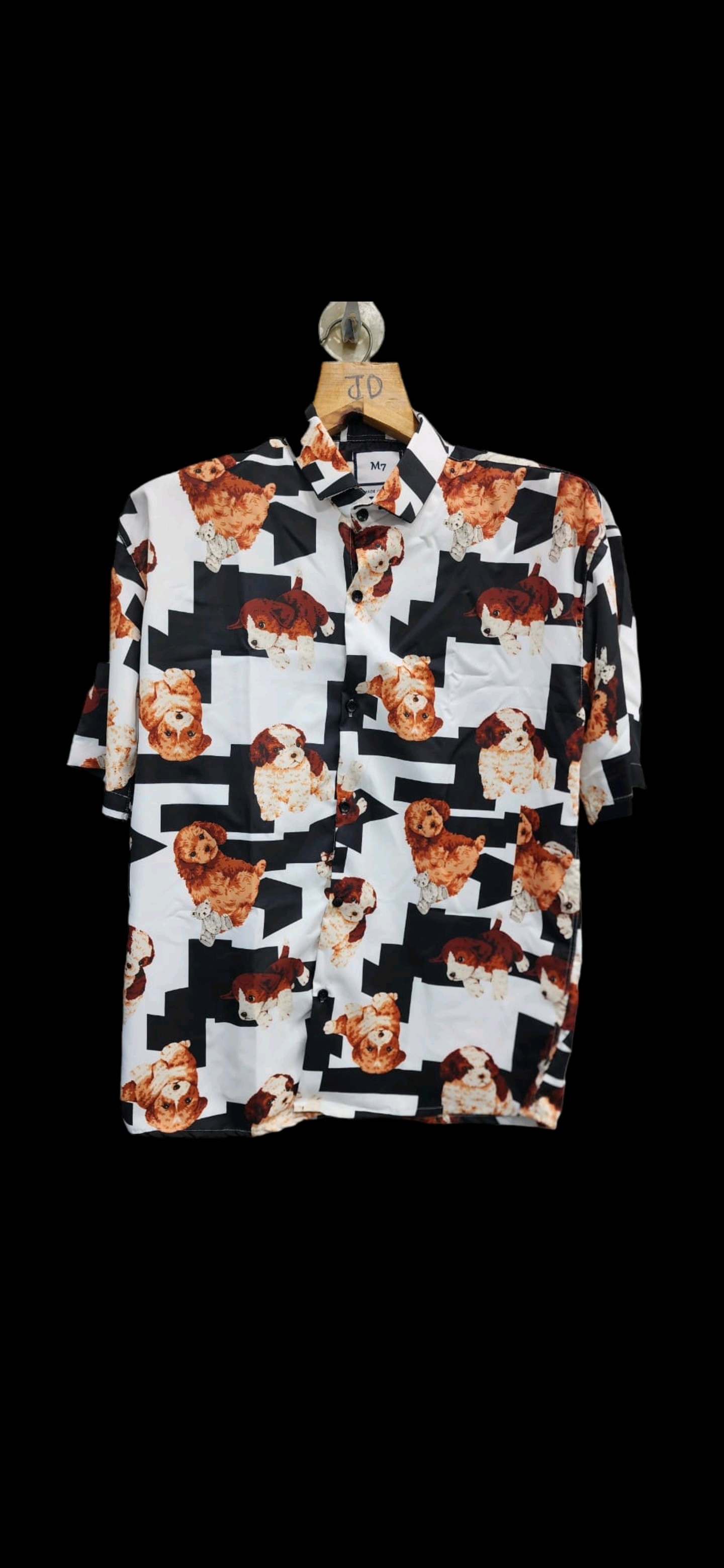 Mens Half Shirts - Satin Material, Sizes M, L, Xl, Color Black, Half Sleeve, Drop Shoulder Style | Perfect For Casual, Office & Semi-formal Wear