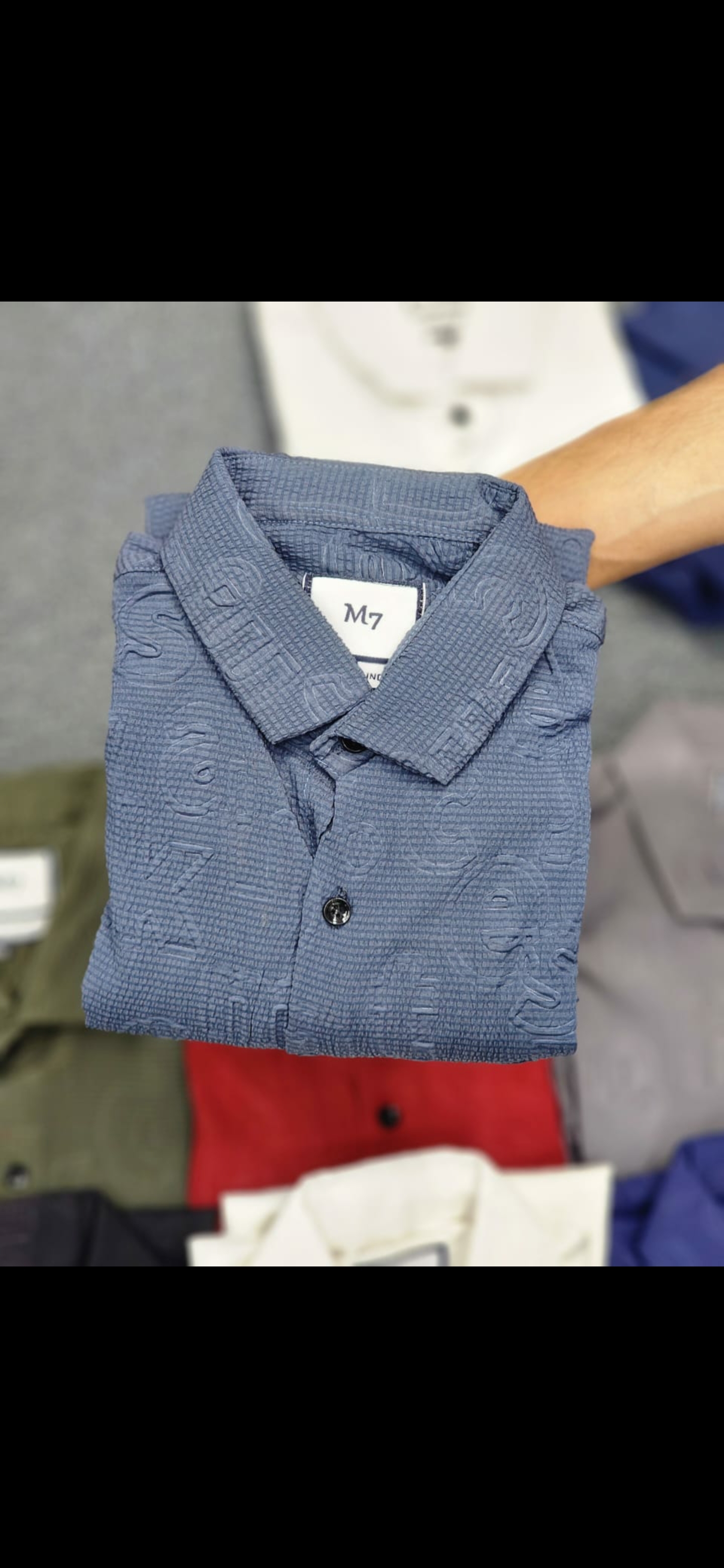Half Shirts - Heavy Popcorn Ambose Fabric, M,l,xl Sizes | Breathable, Comfortable, Durable, Stylish, Wrinkle-free