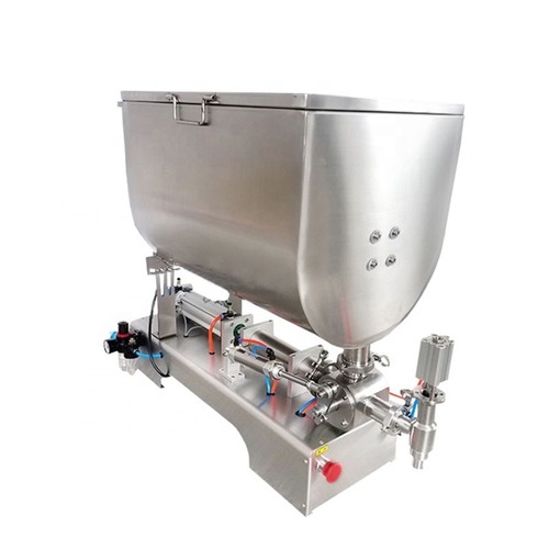 Semi-Automatic Semi Automatic Pickle Filling Machine With Stirrer