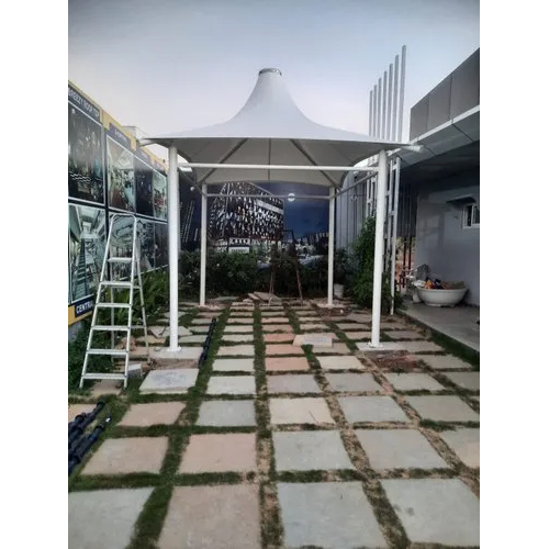 व्हाइट मॉड्यूलर कार पार्किंग स्ट्रक्चर्स