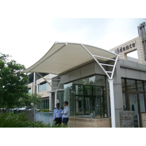 व्हाइट गज़ेबो टेन्साइल स्ट्रक्चर