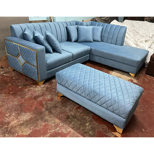 L-Shape Stylish Sofa Set - Assembly: No Assembly Required