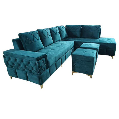 L Shape Designer Sofa Set - Assembly: No Assembly Required