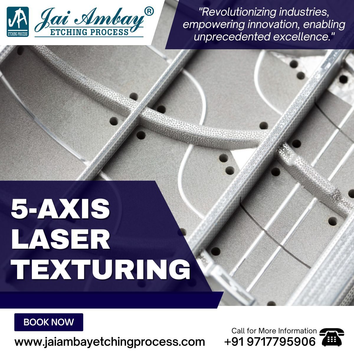 5 Axis Laser Texturing Services