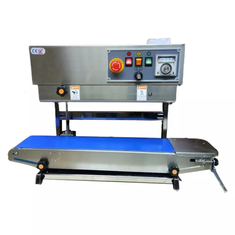 Semi-automatic Continuous Band Sealer Machine Vertical