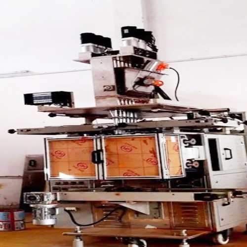 स्टेनलेस स्टील स्वचालित मल्टी ट्रैक सर्वो ऑगर फिलर मशीन