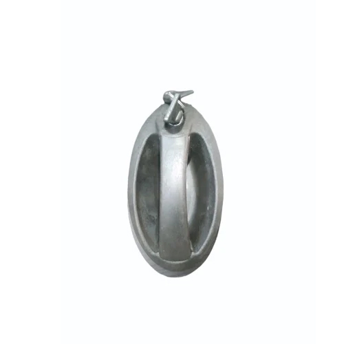 Jcb Door Handle With Key - Color: Silver