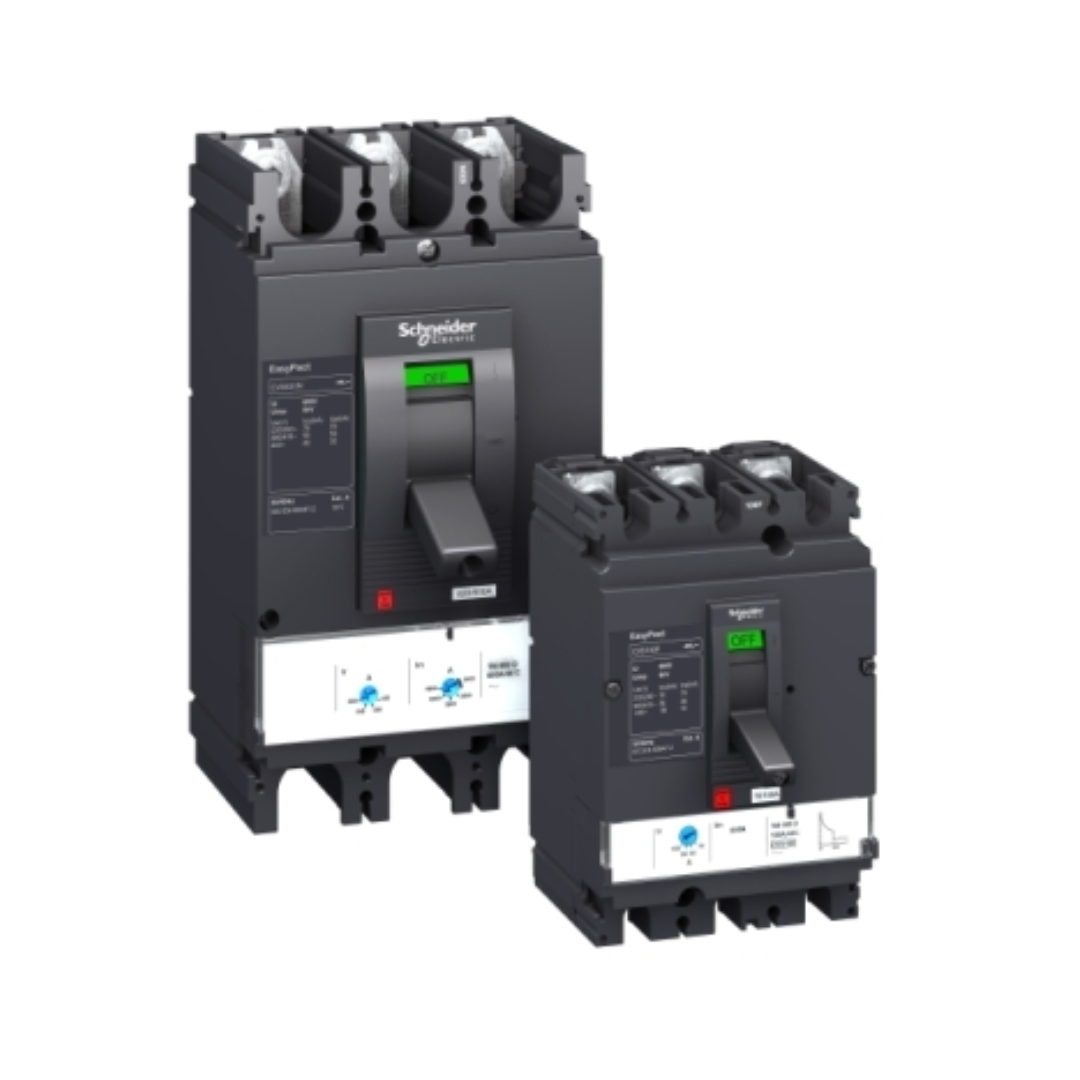 Easypact Cvs Mccb - 100-800 Ampere, Black Color | Thermal-magnetic & Electronic Protection, Adjustable Thermal Settings, Iec Compliant, High Breaking Capacity