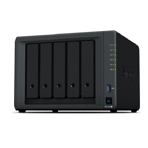 Ds1520 प्लस सिनोलॉजी डिस्क स्टेशन नेटवर्क अटैच्ड स्टोरेज मैक्स प्रोसेसर: उपलब्ध के अनुसार