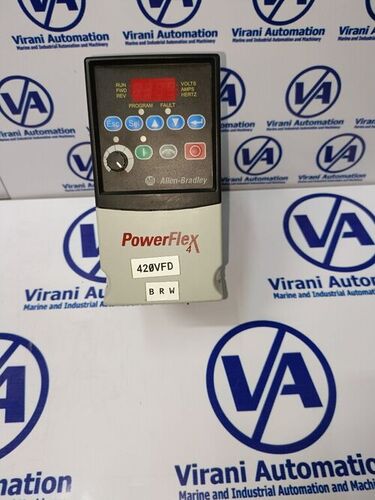 ALLEN-BRADLEY 22A-D4P0N104 Series A Powerflex4 3फेज 1.5KW 2HP 4A एसी ड्राइव VFD