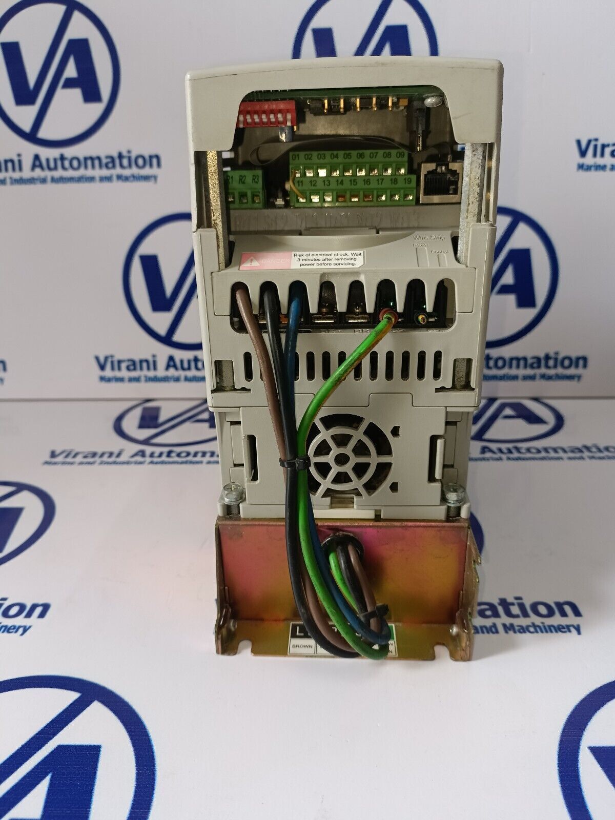 Allenbradley 22bd2p3n104 3p 0.75kw 1hp Ac Drive With 22rf012bs Series-a Chowk