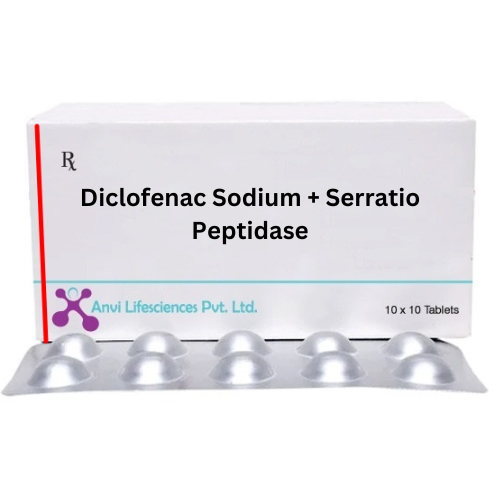 डिक्लोफेनाक सोडियम सेराटियो पेप्टिडेज़ जनरल मेडिसिन