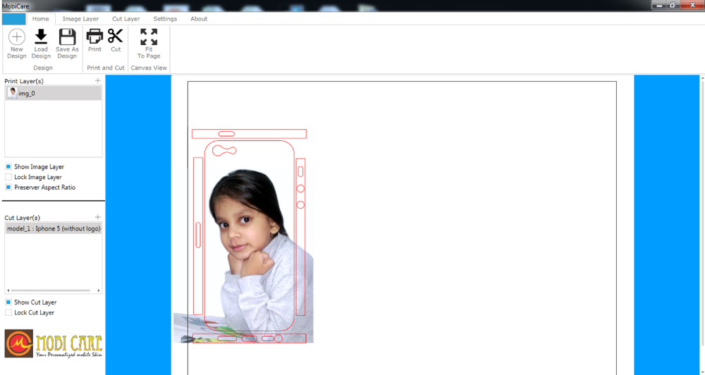 Plotter Mobile Skin Software