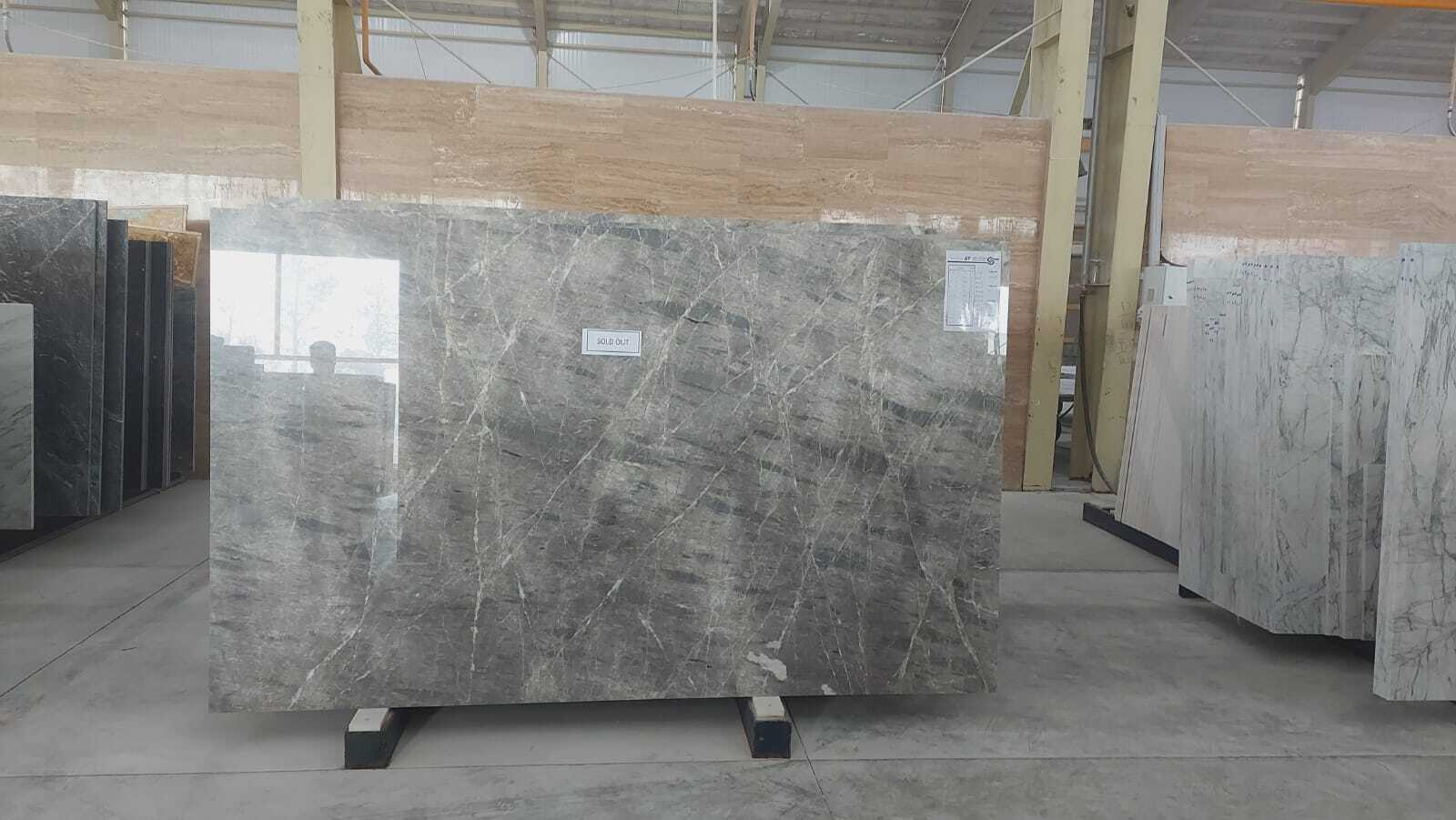 Grey Marble Slab