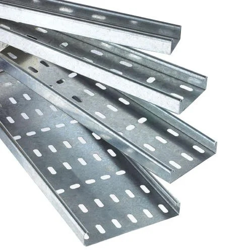 Perforated Cable Tray - Frp Material , Gi Galvanized Surface Finish, Any Color, Normal Deflection, Warranty Included