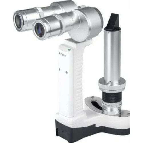 White Portable Slit Lamp