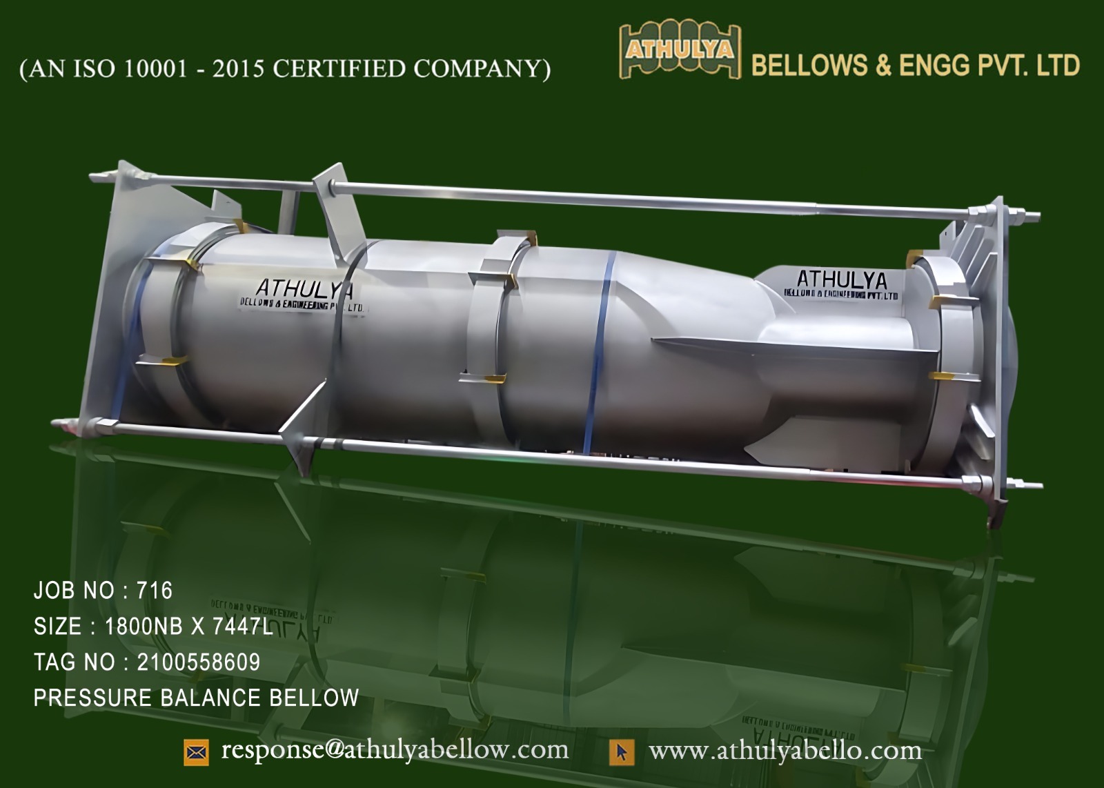 Bellows Expansion Joint - Durable Rubber Composition Flexible Design For Vibration Dampening