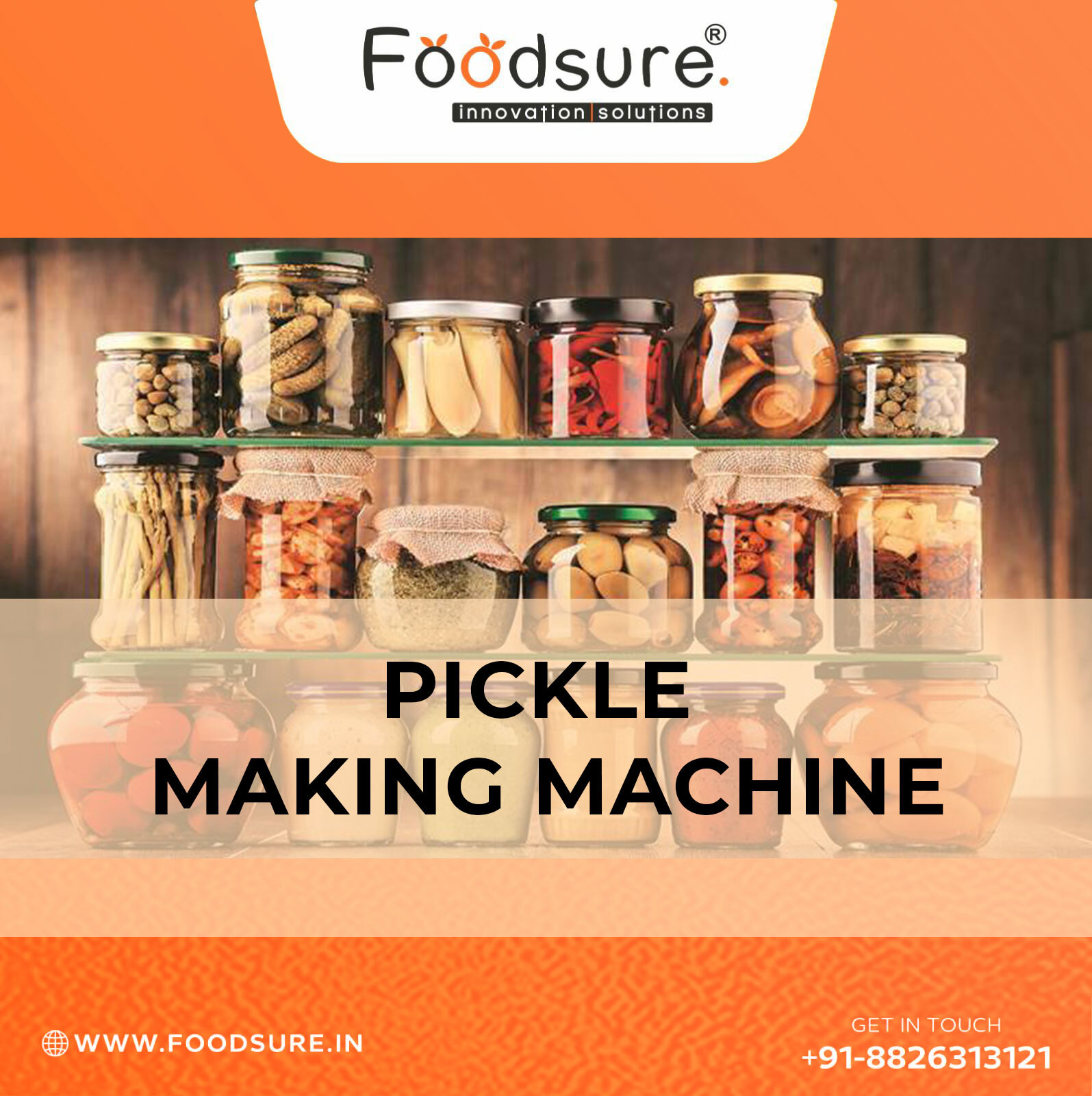 Pickle Processing Machine - Stainless Steel, Upto 1000 Kg/hr Capacity | Automatic, Eco-friendly, High Efficiency, Low Noise, Plc Control, 1-year Warranty