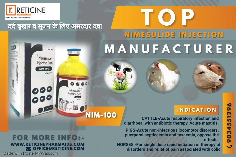 Veterinary Injection Manufacturer - Comprehensive Dry Powder Injection Formulations: Meloxicam, Nimesulide, Oxytetracycline, Ceftriaxone, Amoxicillin | 100% Quality Assured, Gmp And Iso Certified, Timely Delivery, Who Certified