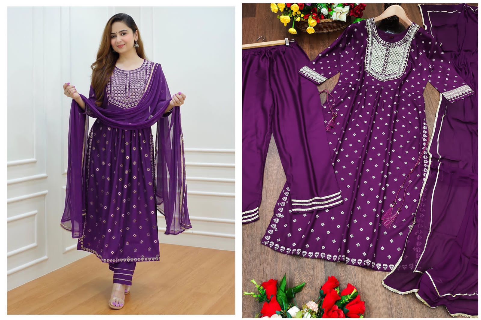 Kurti With Duppata