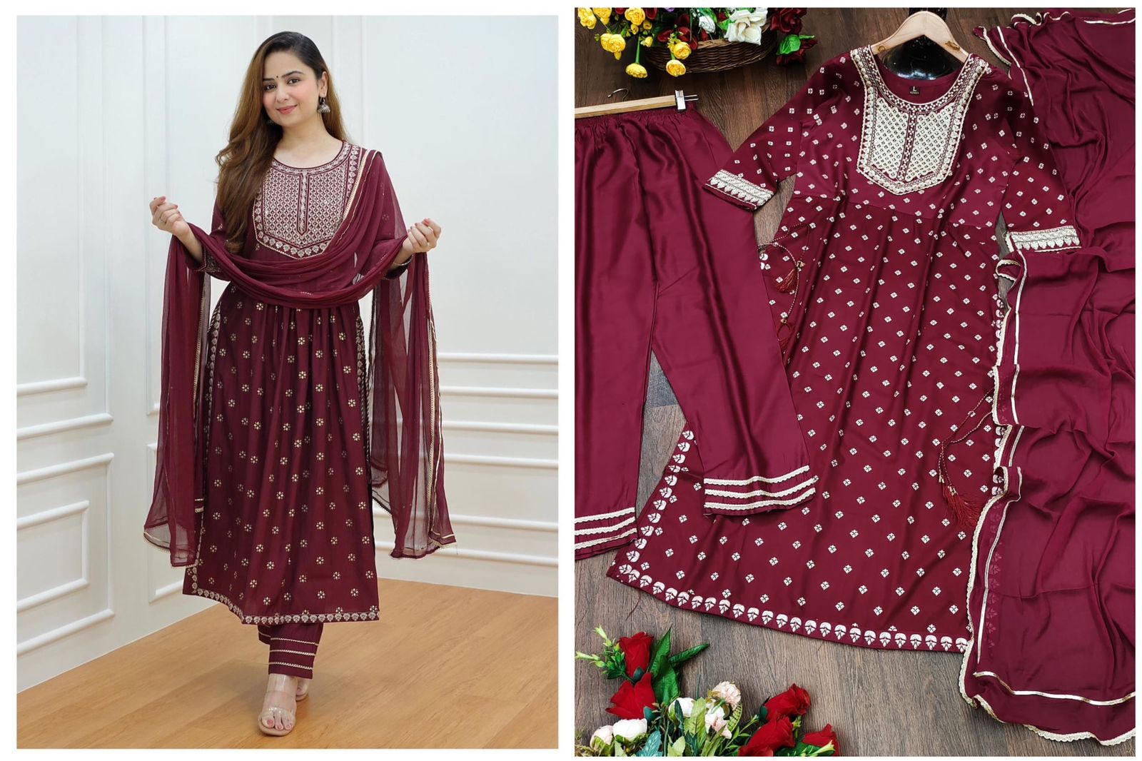 Kurti With Duppata