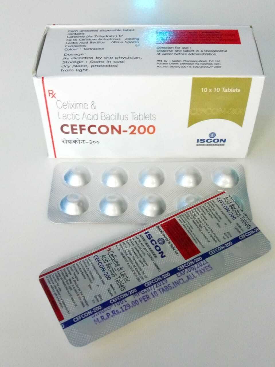 Cefcon-200 Tab General Medicines