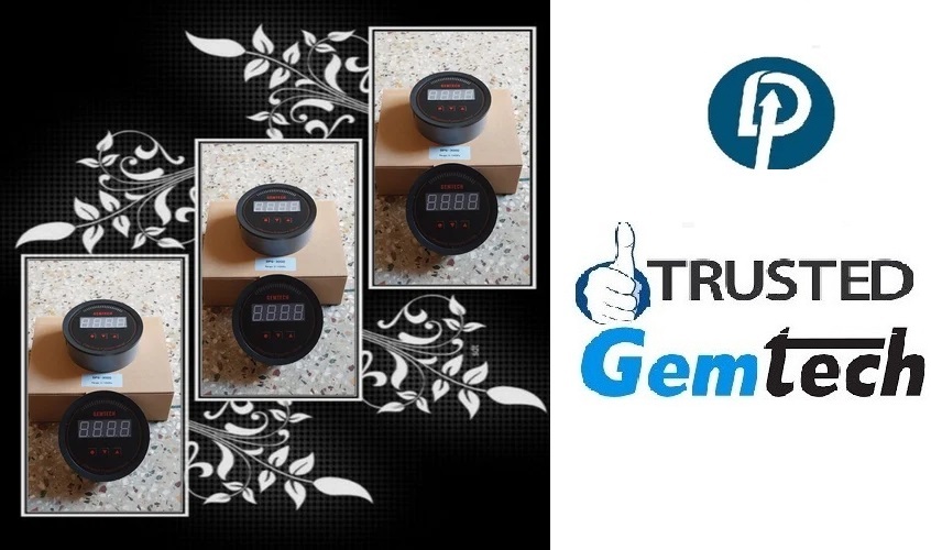 Gemtech Series 3000 Digital Pressure Gauge Range 0 To 6 Mm Wc- Hathua - Accuracy: A 1%fs