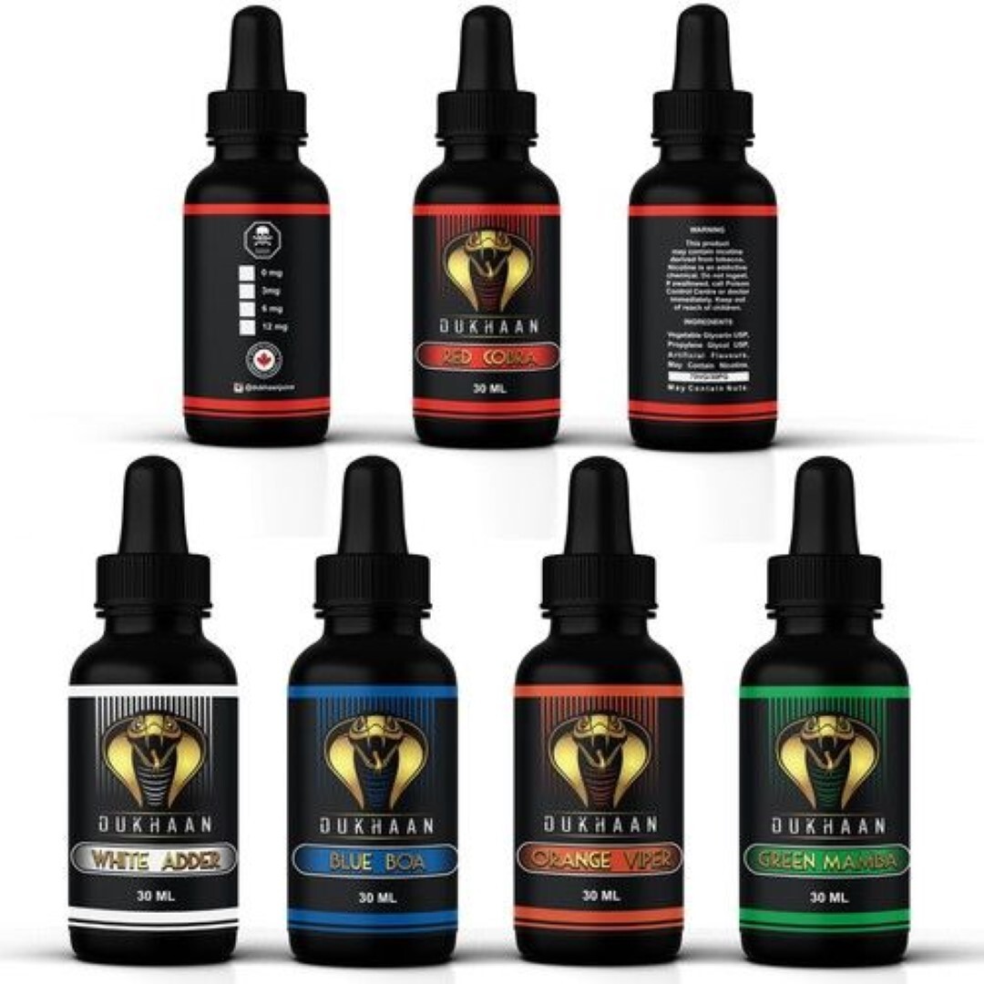 Multicolor Vial Label