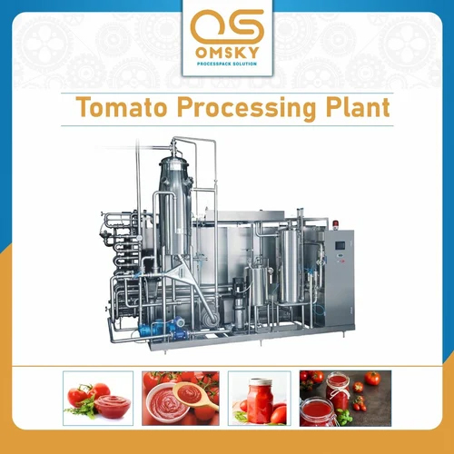 Eco Friendly Commercial Tomato Processing Plant