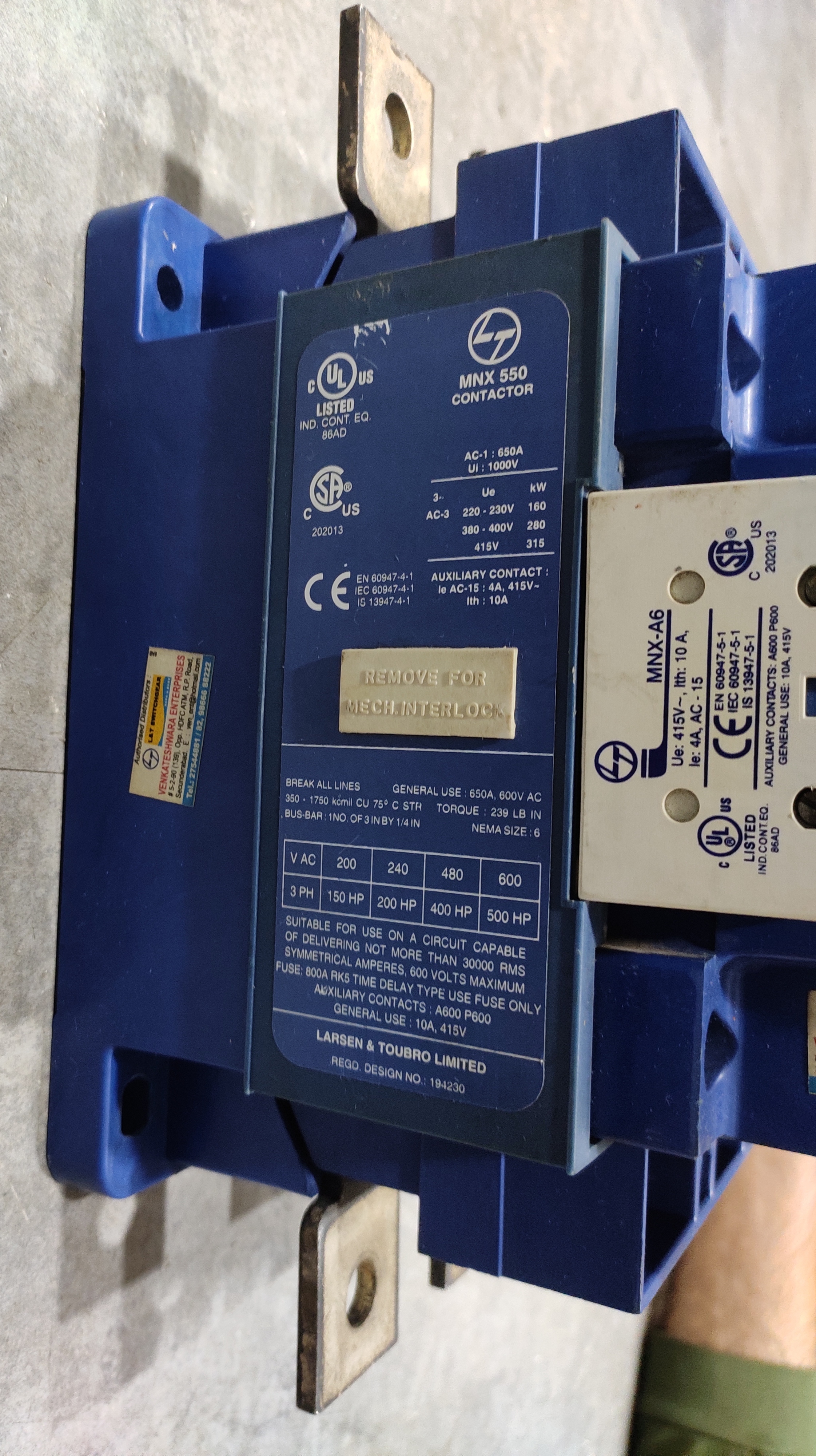 Lt Mnx 550 - Product Type: Industrial