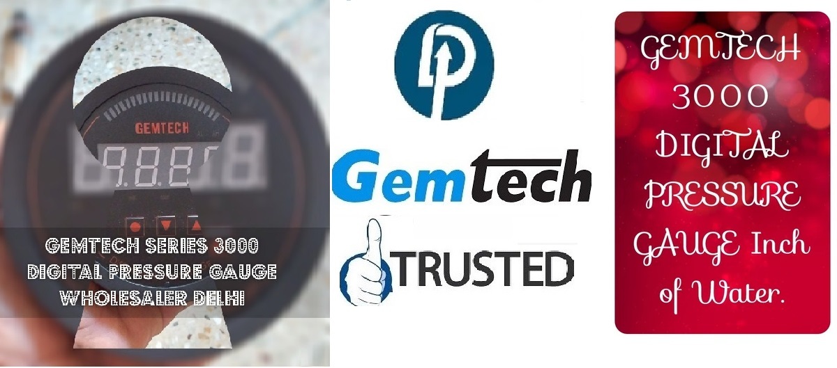 Gemtech Series 3000 Digital Pressure Gauge Range 0 To 1000 Mm Wc Balurghat City